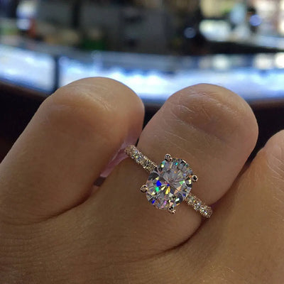 Oval Cut Ring