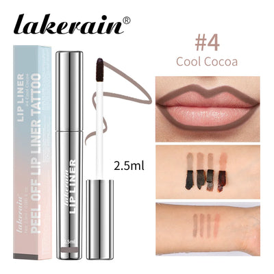 4 Colors Peel Off Lip Liner