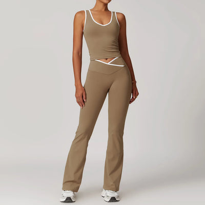 2PCS Yoga Set Women Tracksuit