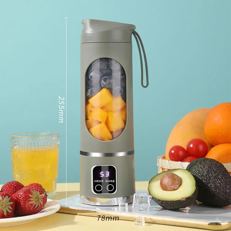 Portable Electric Juicer 450ml