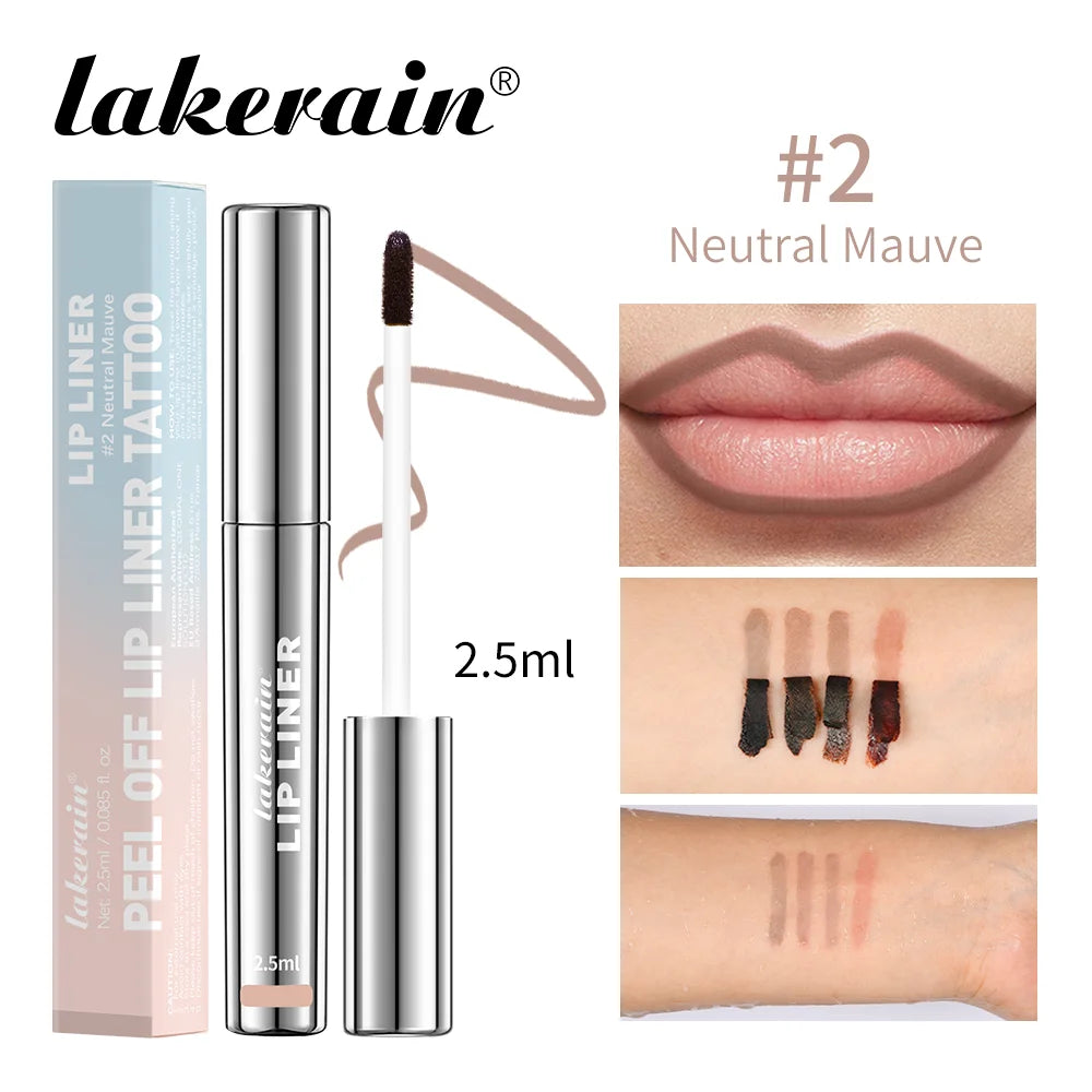 4 Colors Peel Off Lip Liner
