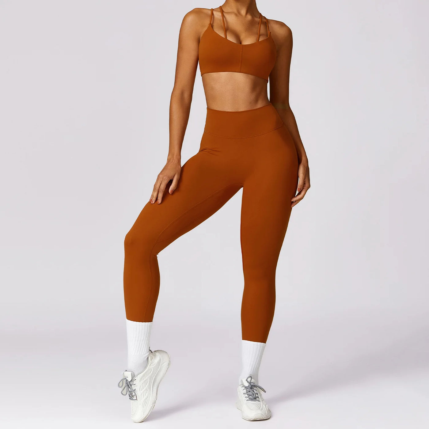 2 Pcs Seamless Yoga Suit