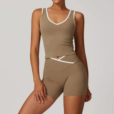 2PCS Yoga Set Women Tracksuit