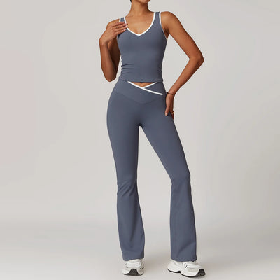 2PCS Yoga Set Women Tracksuit