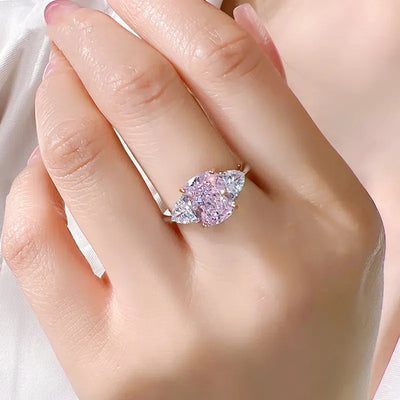 Luxury Pink Diamond Rings