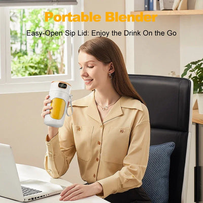 Electric Fruit Juicer Cup With Digital Display