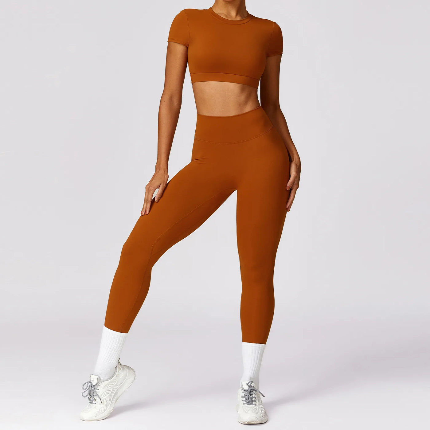2 Pcs Seamless Yoga Suit