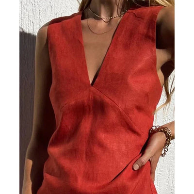 Vintage Linen Women's Dress