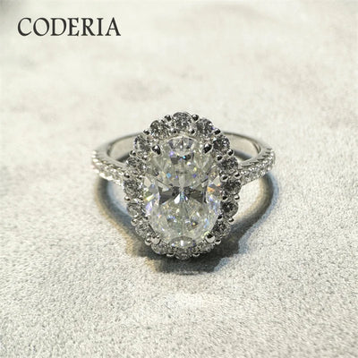 18K White Gold Plated 925 Sterling Silver Ring