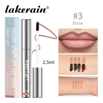 4 Colors Peel Off Lip Liner