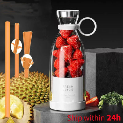 Mini Portable Electric Juicer Blender