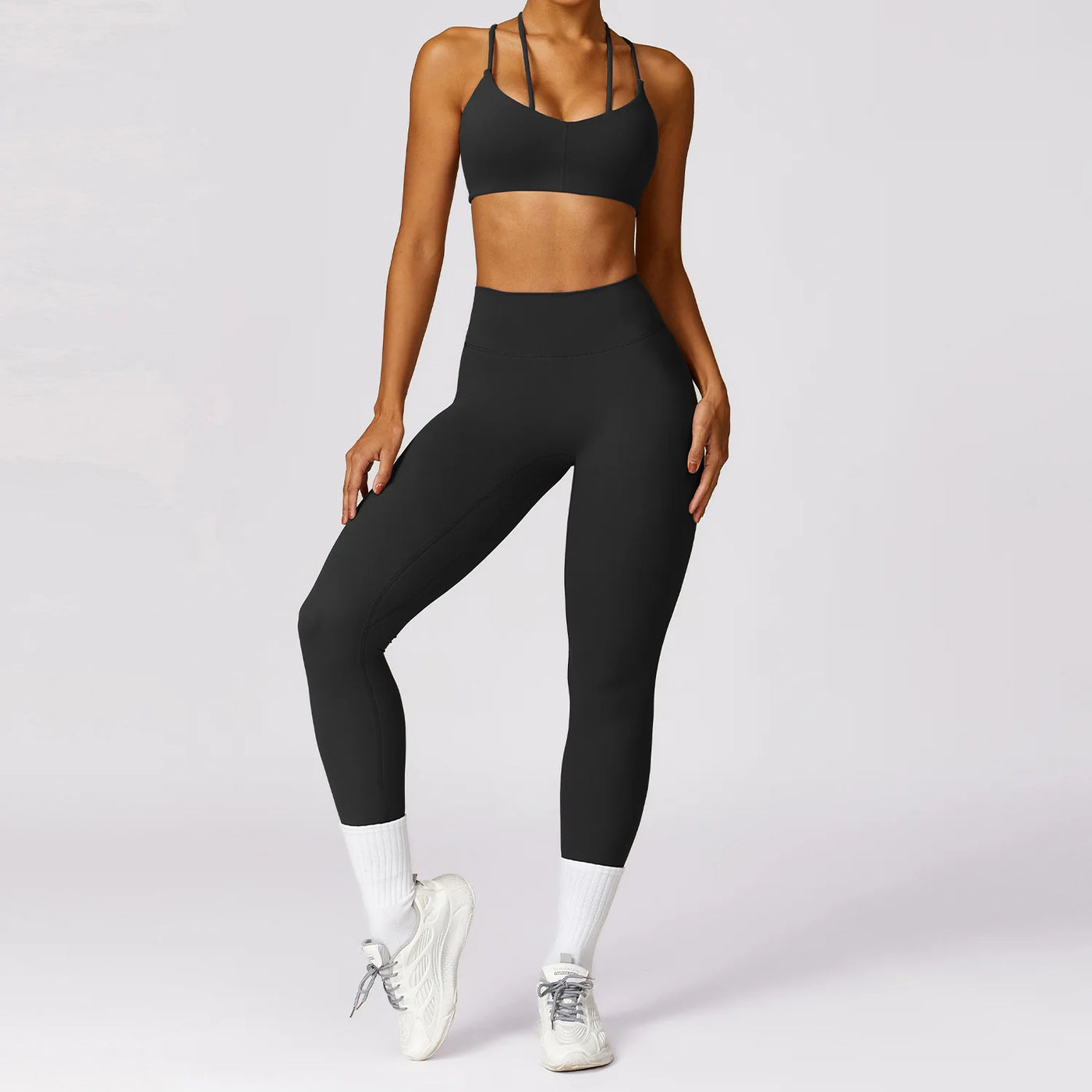 2 Pcs Seamless Yoga Suit