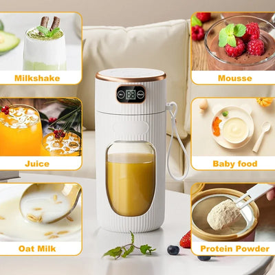 Electric Fruit Juicer Cup With Digital Display