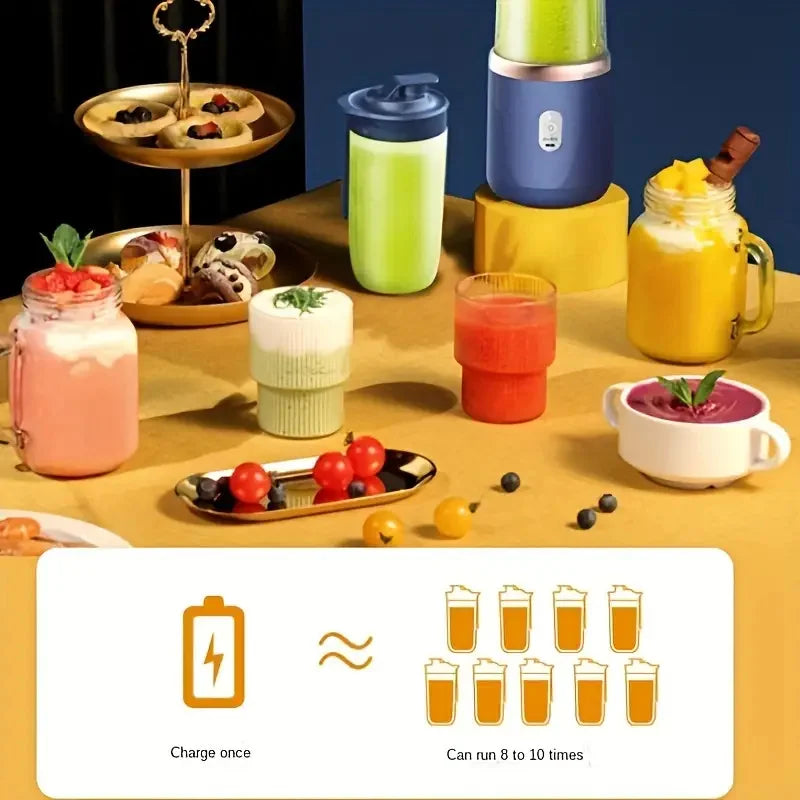 Portable Electric Juicer Mini