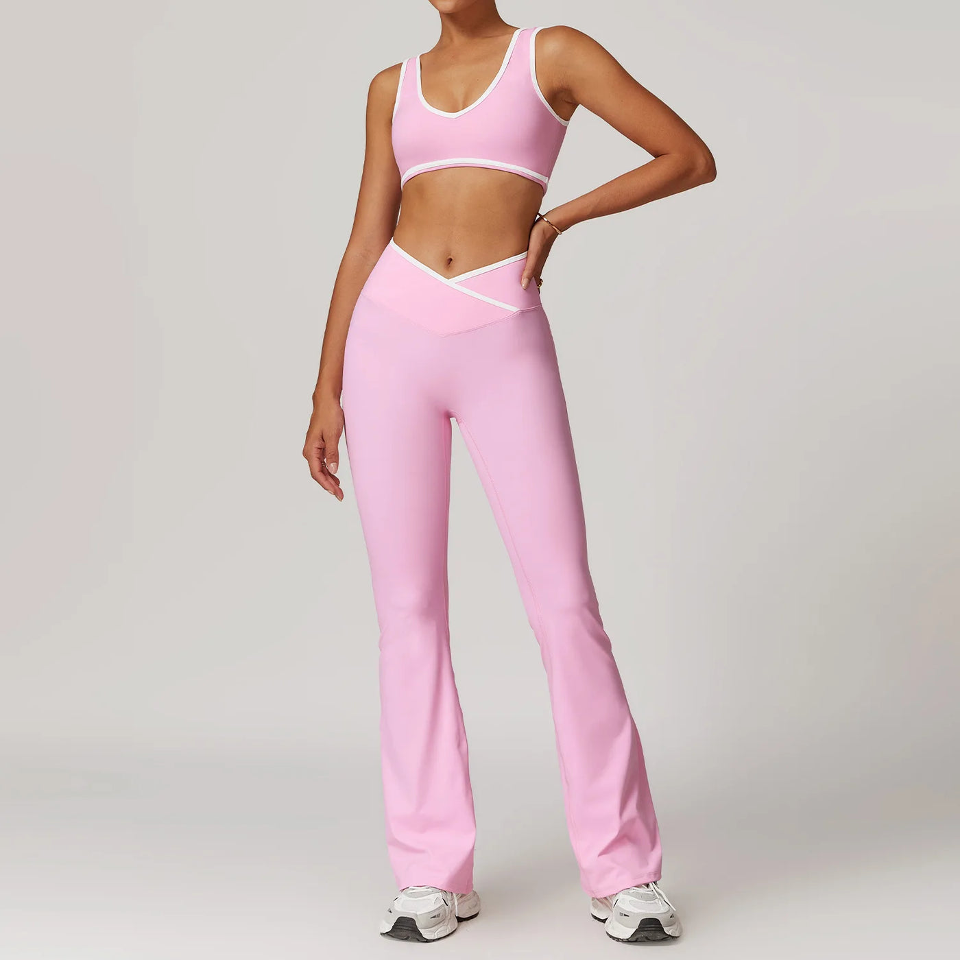 2PCS Yoga Set Women Tracksuit
