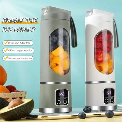 Portable Electric Juicer 450ml