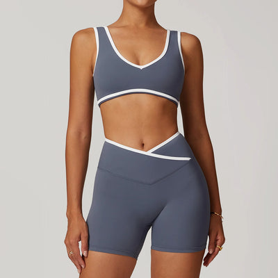 2PCS Yoga Set Women Tracksuit