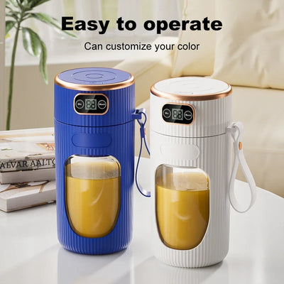 Electric Fruit Juicer Cup With Digital Display
