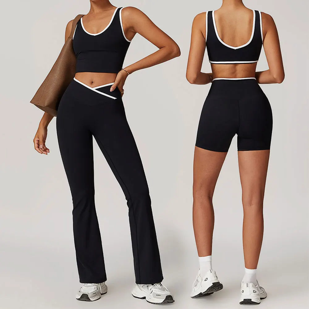 2PCS Yoga Set Women Tracksuit