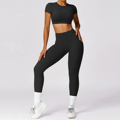 2 Pcs Seamless Yoga Suit