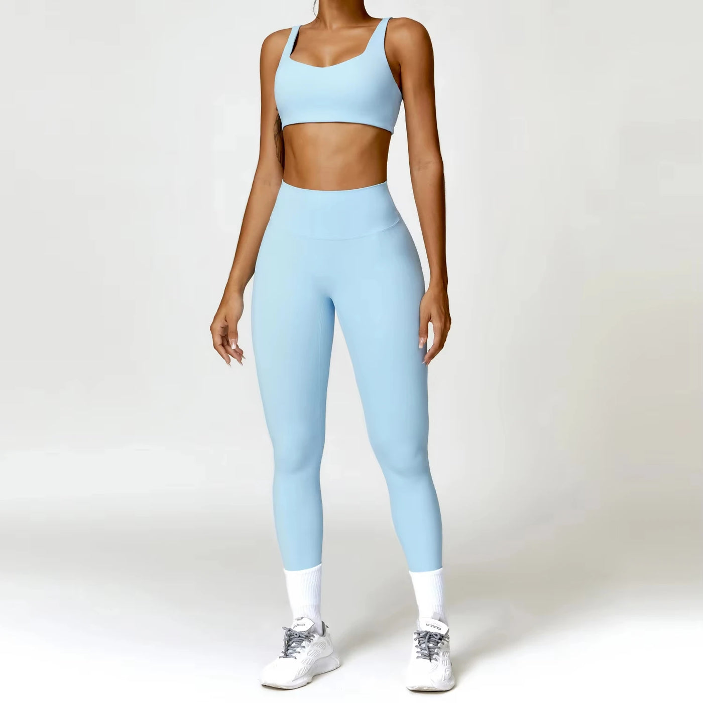 Yoga Set 2PCS Women Gym Long Sleeve