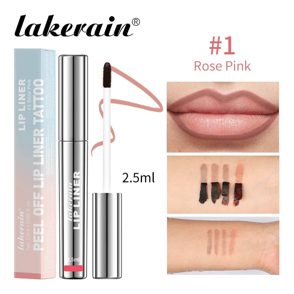 4 Colors Peel Off Lip Liner