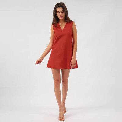 Vintage Linen Women's Dress