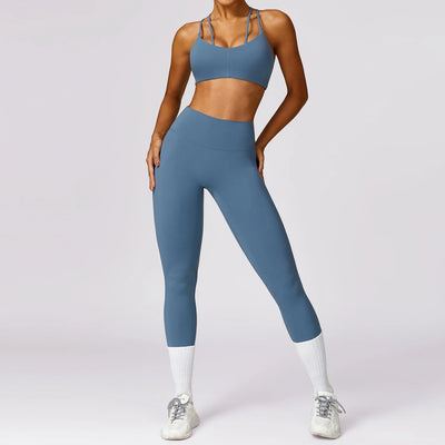 2 Pcs Seamless Yoga Suit