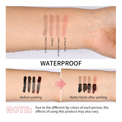 4 Colors Peel Off Lip Liner