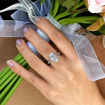 Oval Cut Ring for Women