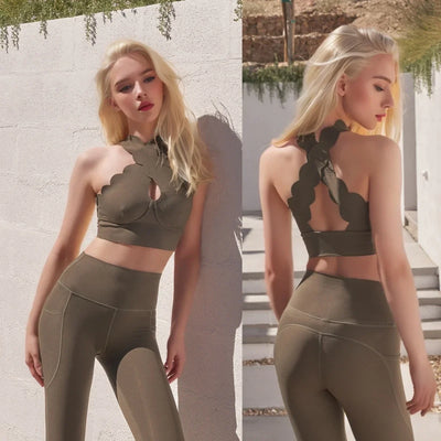 3 Yoga sets Women's Gym activewear