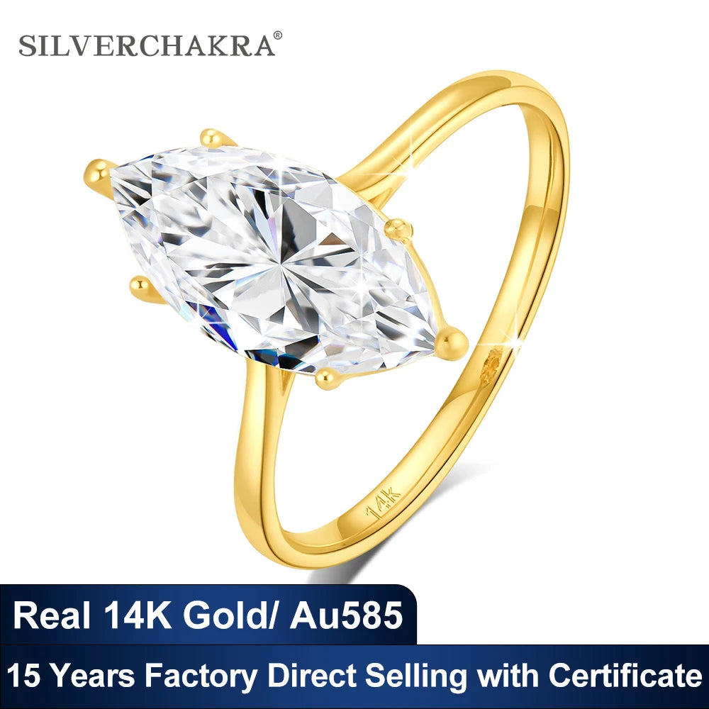 High Quality 14K Gold Rings for Women
