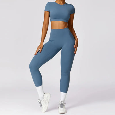 2 Pcs Seamless Yoga Suit